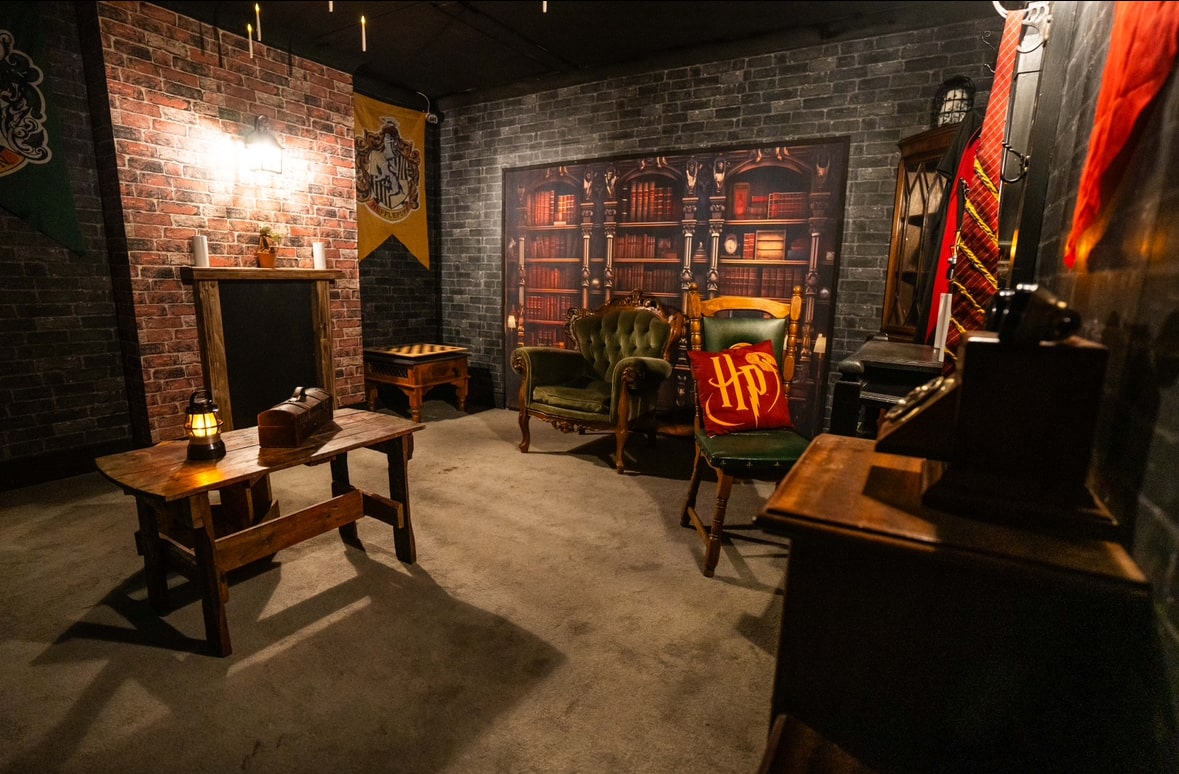 The Harry Potter and Indiana Jones escape rooms have just opened in the Marina Market